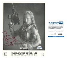 Sue Price "Nemesis 2: Nebula" AUTOGRAPH Signed 'Alex' 8x10 Photo 'To Lou' ACOA