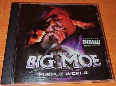 Big Moe Purple World 2002 CD Album Lil Keke UGK Lil Flip Z-Ro Priority Rec. 