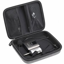 Aproca Case for Hotec/TONOR/Phenyx Pro UHF Wireless Headset Compact, Black