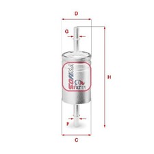 Kraftstofffilter 24057860 für Alfa Romeo Giulietta 940