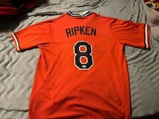 BALTIMORE ORIOLES CAL RIPKEN JR SIGNED AUTOGRAPHED JERSEY JSA HOF LEGEND IRON