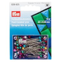 Prym Perlkopf-Stecknadeln 0,58 X 40 Mm Bunt Sortiert