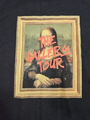 Mona Lisa T-Shirt Men's Size Small Gallery Tour 2024