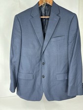 42 Lauren Ralph Lauren Blazer Men  s 42R Houndstooth Wool DBL Vent