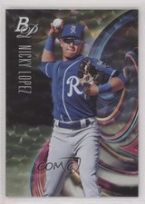 2018 Bowman Platinum Top Prospects Ice Nicholas Lopez Nicky Lopez #TOP-76 07rd