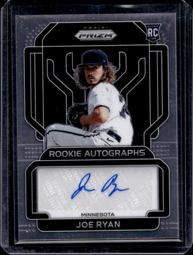2022 Prizm Joe Ryan Rookie Auto Rookie #RA-JR Twins