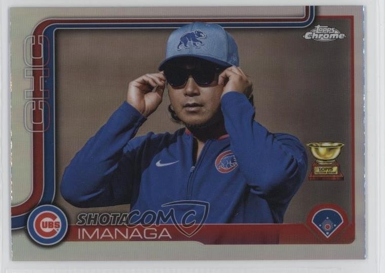 2025 Topps Chrome Image Variation SP Image Variation Shota Imanaga #149 13c1