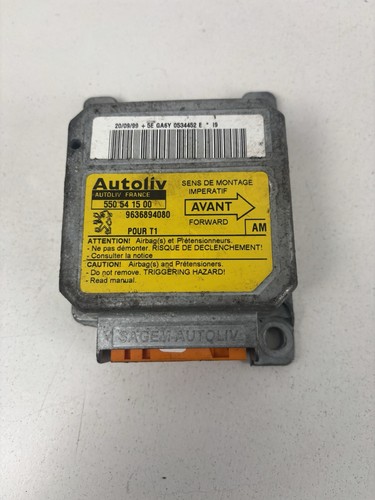Peugeot 206 - Airbagsteuergerät Airbag Steuergerät 9636894080