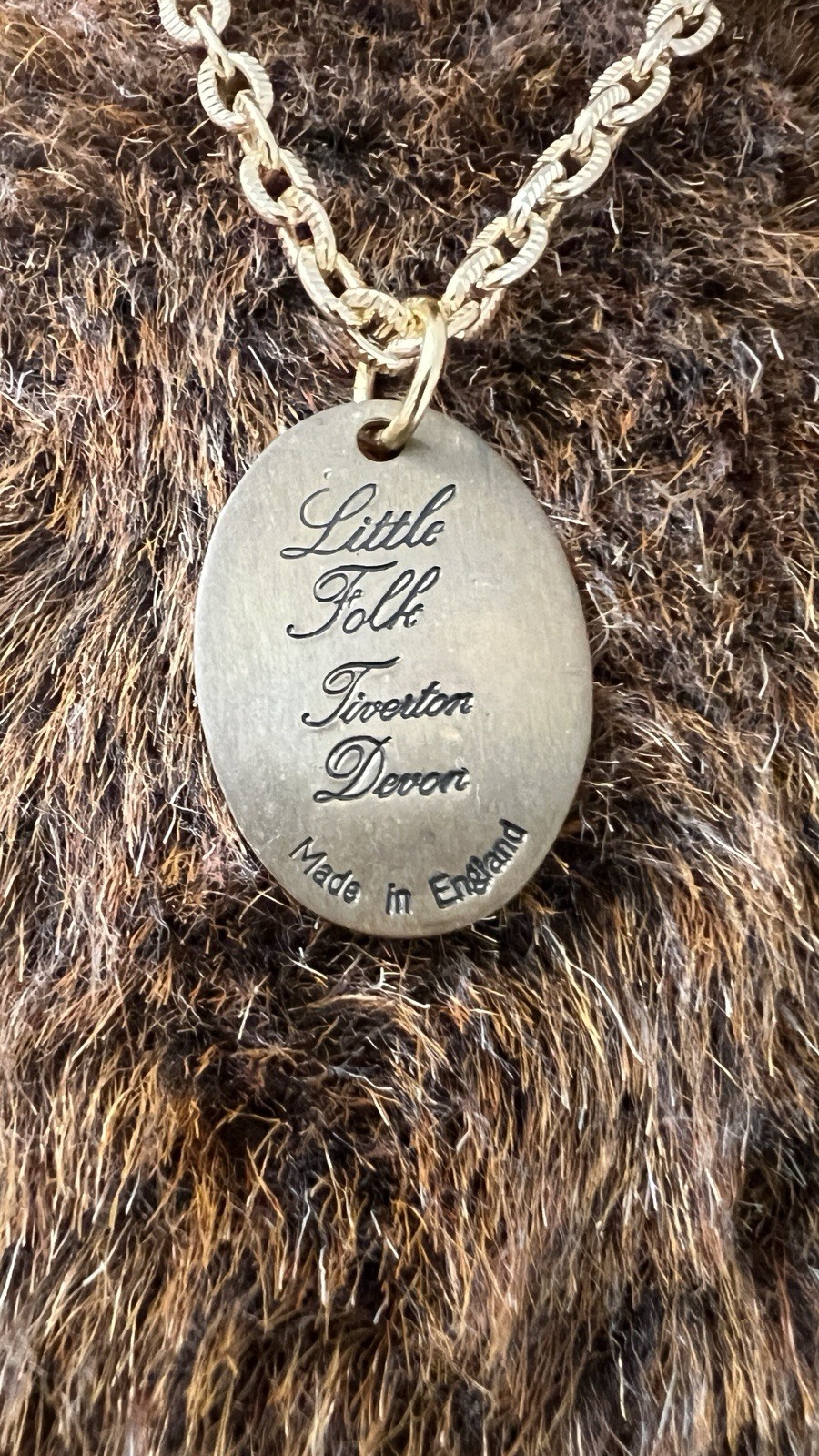 🔥Little Folk Tiverton Devon England 1982 Collectible 28” Brown Bear🔥