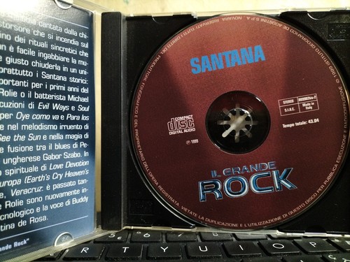 CD - Santana - Il Grande RocK + Grandi voci e hits - 2 CD editoria NUOVI - Picture 7 of 11