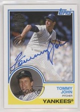 2022 Topps Archives 1983 Fan Favorites Auto Tommy John #83FF-TJ Auto qf8