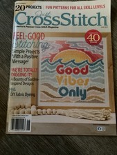 Just Cross-Stitch Magazine June 2023 Summer Issue Never Used
