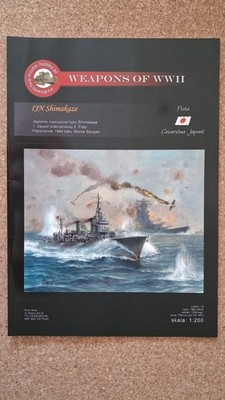 Paper Model IJN Shimakaze 1:200 with More UP-Grade Parts