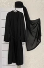 Vintage Orthodox Nun Monastic Habit Robe Veli Headpiese Religious Vestment