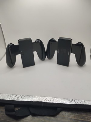 Nintendo Switch Joy Con Comfort Grips OEM Remote Holders TESTED WORKING     