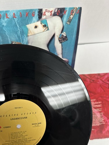 ROLLING STONES ORIG 1983 UNDERCOVER Vinyl LP - Orig Flyer - 90120-1 - Picture 18 of 19