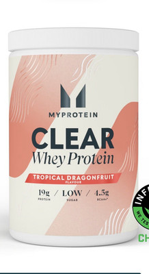 Myprotein Clear Whey Protein Tropical Dragonfruit, 19g Protein