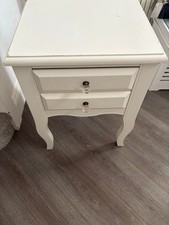 Bedside cabinet matt white, bought from NEXT, perfect for adult or children