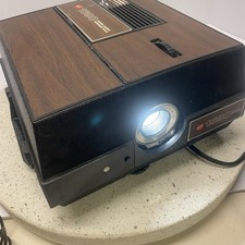 GAF Model 1690 Remote Control Automatic Focus Slide Projector Tested