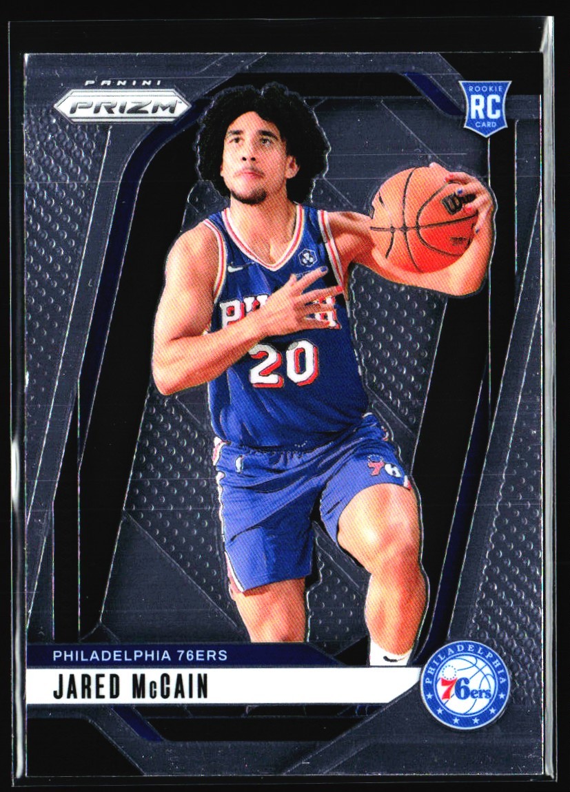 2024-25 Panini Prizm Jared McCain Rookie Philadelphia 76ers #222