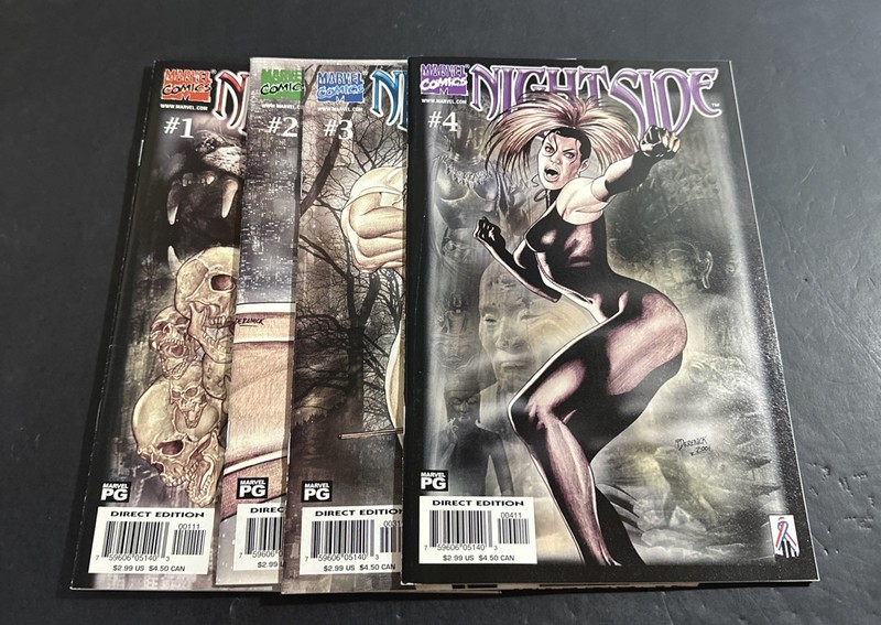 Nightshade 1 2 3 4 Lot Run Set Fn/vf   Marvel Bg14