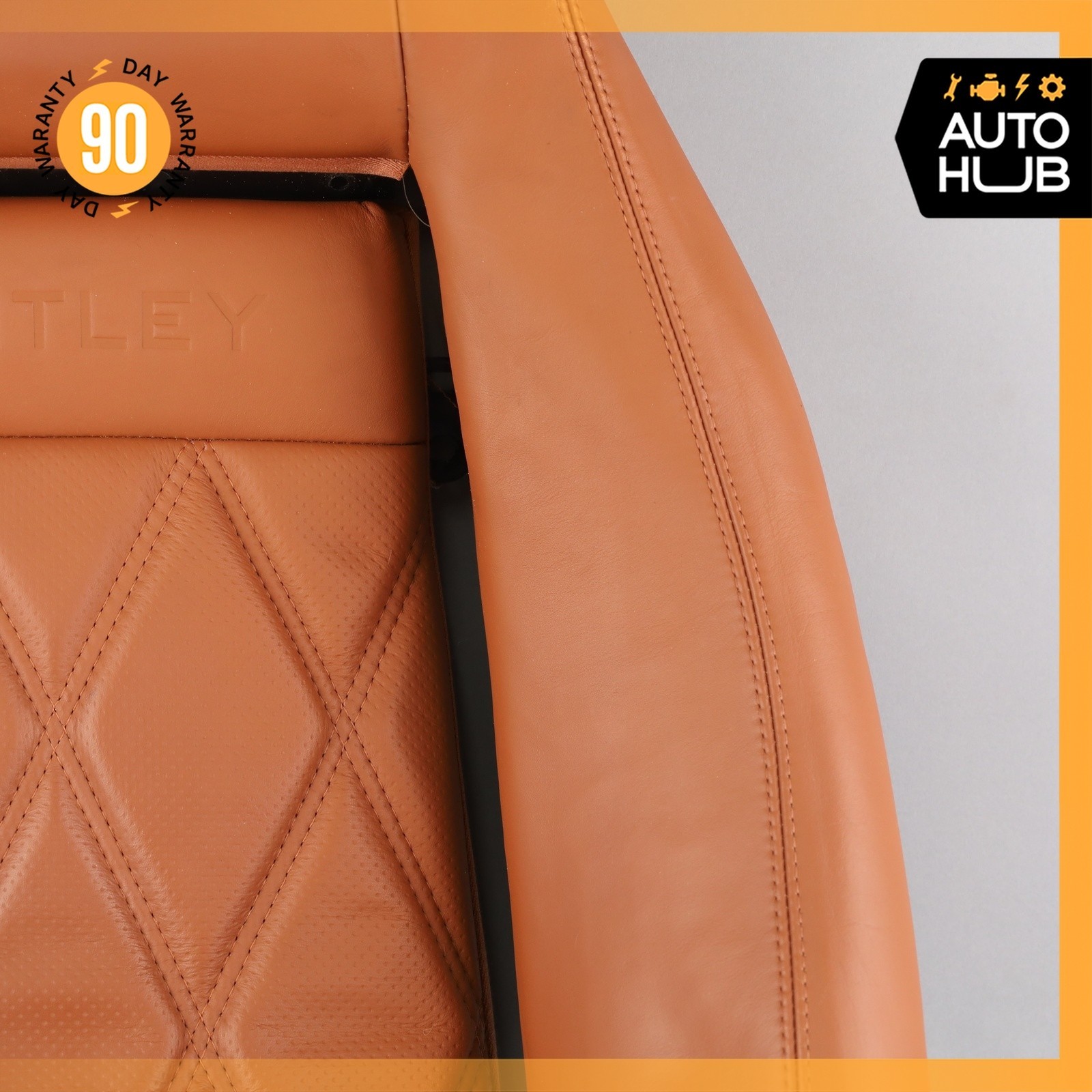 Bentley Continental GTC GT Front Right Side Seat Upper Back Cushion OEM 43k