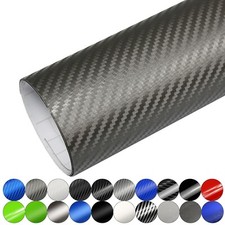 PREMIUM Auto-Folie 3D 4D Carbon 8,5€/m² Matt Glänzend Chrom Gebürstet Luftkanal