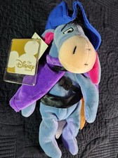 NEW Disney Store Plush Mini Bean Bag Musketeer Eeyore Vintage Winnie the Pooh