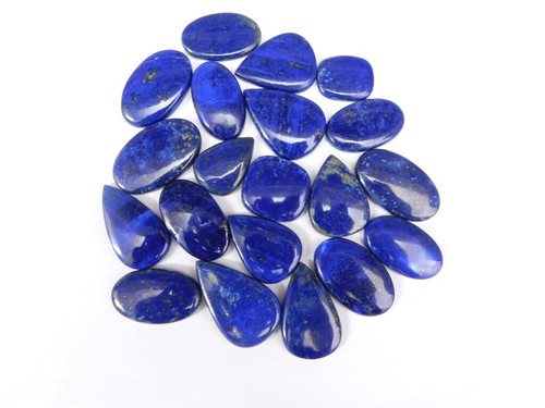Lapis Lazuli Cabochon Lot, Lapis Lazuli Gemstone Lot, Rare Cabochon 71453 - Picture 2 of 14