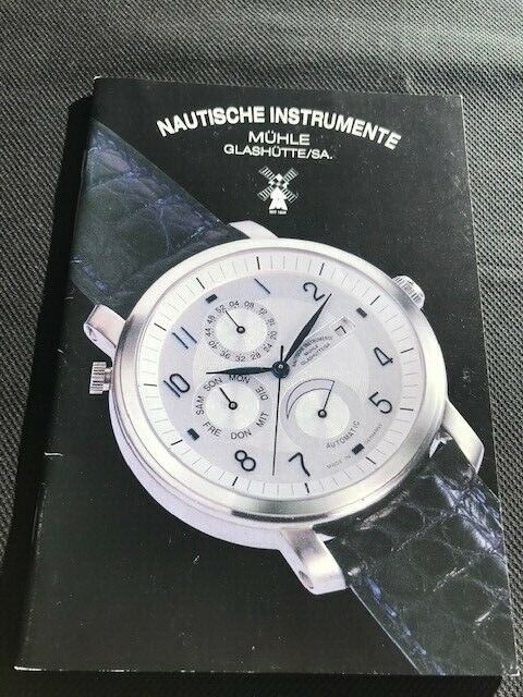 Watch catalog / Catalogue montres MÜHLE GLASHÜTTE (NAUTISCHE INSTRUMENTE) 2000 