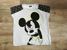 Disney T-Shirt T-Shirt Mickey Mouse Großdruck Grau Gr. M