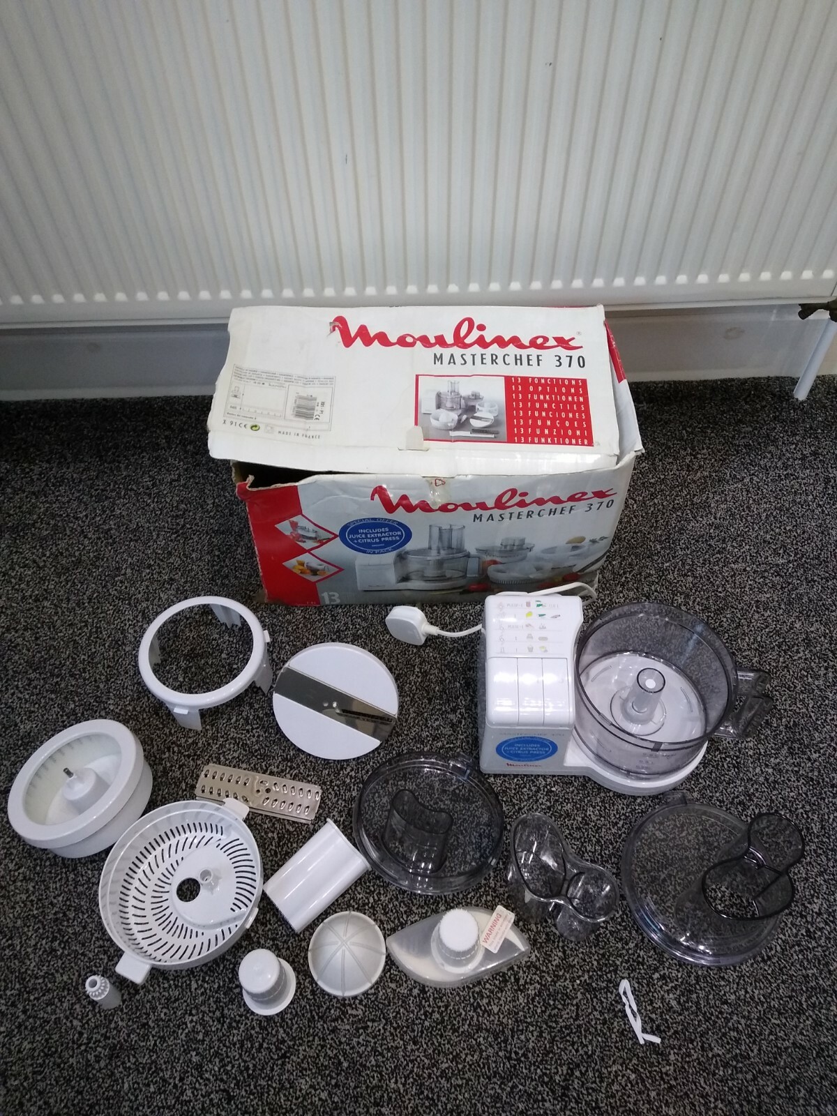 .Moulinex MasterChef 370 Food Processor.. eBay