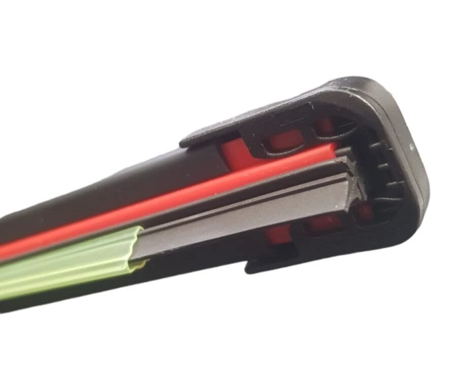 KIT 2 SPAZZOLE TERGICRISTALLO FIAT PUNTO EVO (199) 2009 650+375 LIQUIDO OMAGGIO Foto 3 de 4