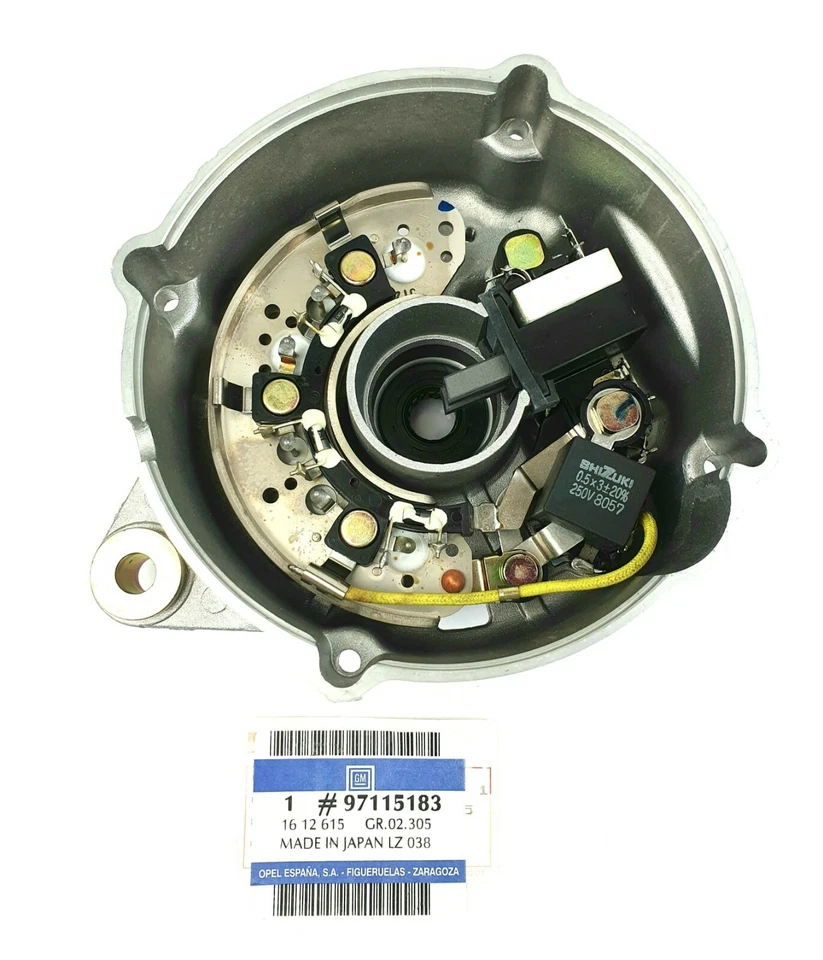 Original Opel Carcasa Alternador + Cojinete Trasero Astra Vectra 1.7TD-97115183 - Imagen 4 de 4