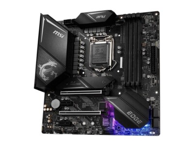MSI MPG Z490M GAMING EDGE WIFI LGA 1200 Intel Z490 Micro ATX Intel