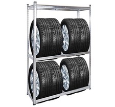 TTScaffale pneumatici Portagomme officina garage magazzino 180x120x40cm