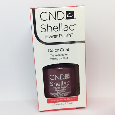 CND Shellac UV Gel Polish 0.25 oz - Fulline Gel Color Nail UV Light Soak Off