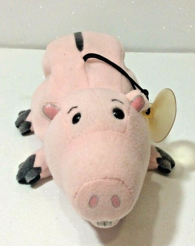 DISNEY PIXAR TOY STORY IL MAIALINO HAMM IN PELUCHE 19 CM BEAN BAG - Picture 2 of 4