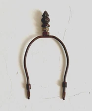 Vintage Lampshade Harp Finial Table Lamp Base Shade Victorian Shabby Chic 6" CC