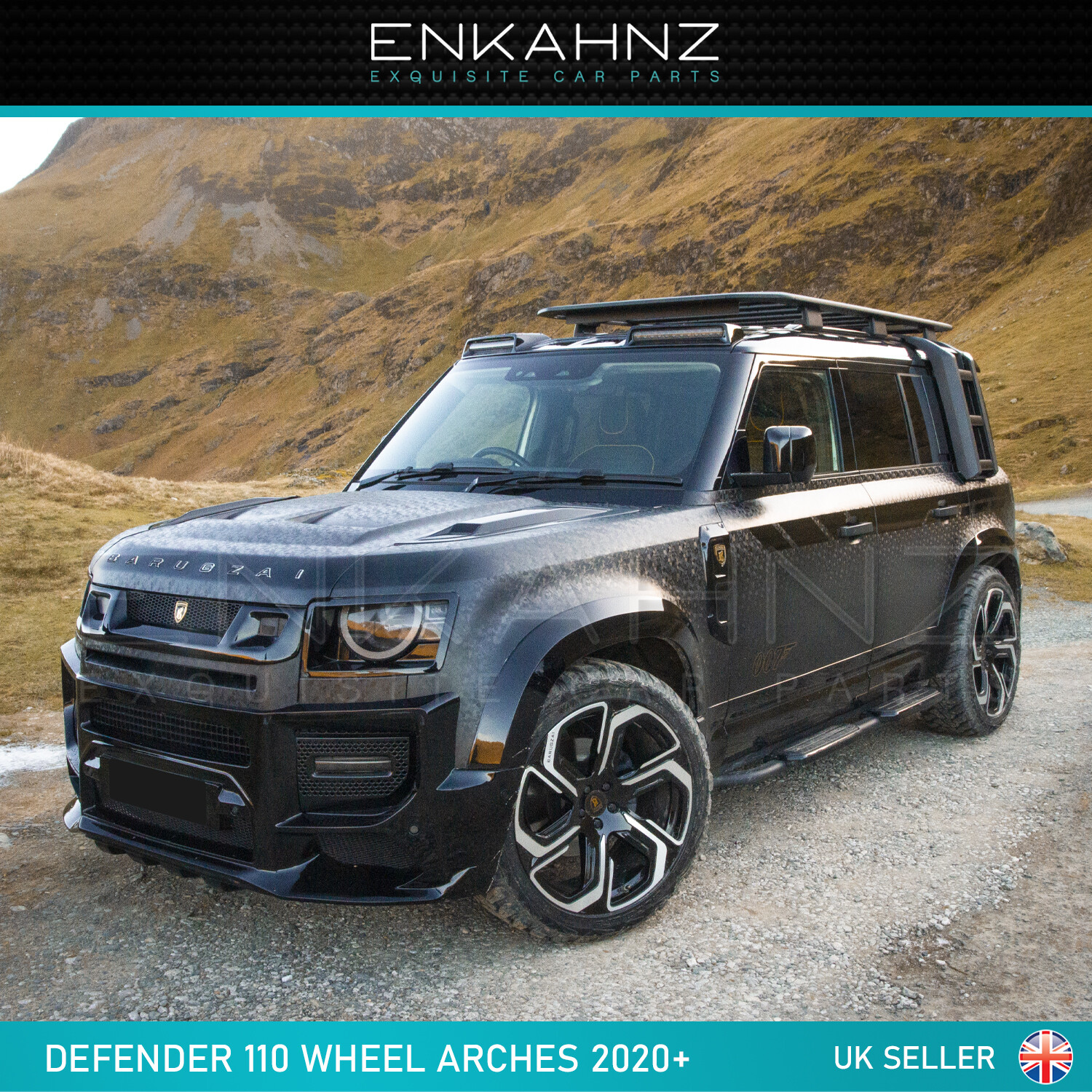 LAND ROVER DEFENDER WHEEL ARCHES FENDER FLARE TRIMS 110 L663 2020 eBay