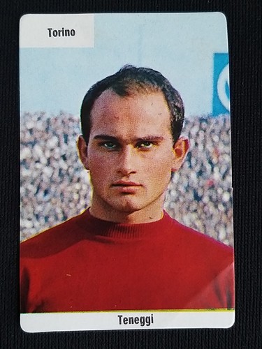 *** FIGUR FUSSBALLSPIELER SAIM 1962/63 *** TENEGGI (TURIN) AUS DÜNNEM PAPIER !!! - Bild 1 von 2