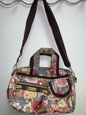 Tokidoki For LeSportSac Bag Women Floral Pattern Zipper Rare