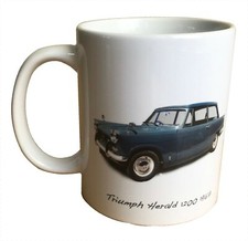 Triumph Herald 1200 1967 - Coffee Mug - Classic 1960s British Saloon Car
