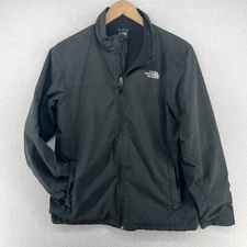 THE NORTH FACE Jacket Womens M TNF Apex Bionic Windbreaker Fleece Full Zip Black