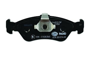 Rr Disc Brake Pads   Hella Pagid   355014401