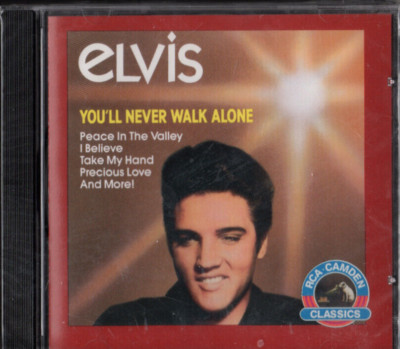 Gospel Presley, Elvis : Youll Never Walk Alone CD  New & Sealed.   Fast 1st Clas