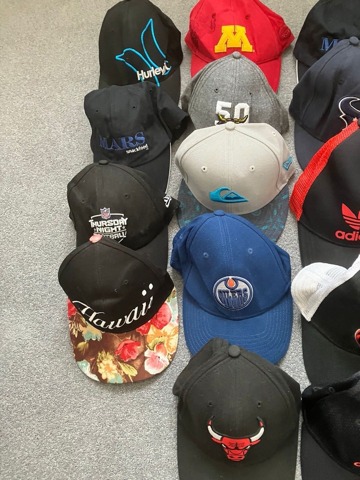 24x Branded Baseball Caps Joblot eBay
