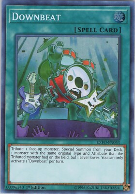 YuGiOh Extreme Force Downbeat EXFO-EN063 YuGiOh Extreme Force Downbeat EXFO-EN063