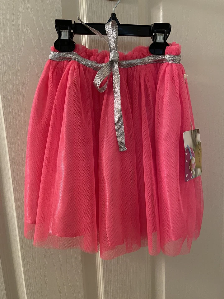 Everbloom Studio hellrosa Tulpe TuTu Tüllrock Mädchen Größe 4T neu mit Etikett