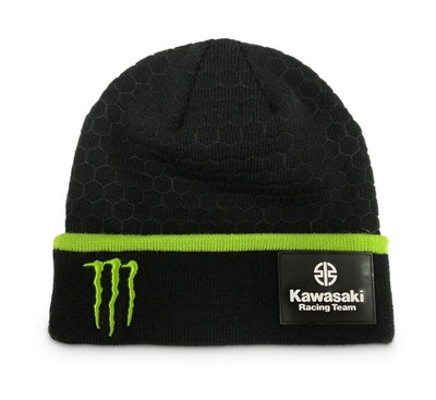 CUFFIA BERRETTO IN LANA KAWASAKI WSBK SUPERBIKE MONSTER ENERGY UNISEX | eBay